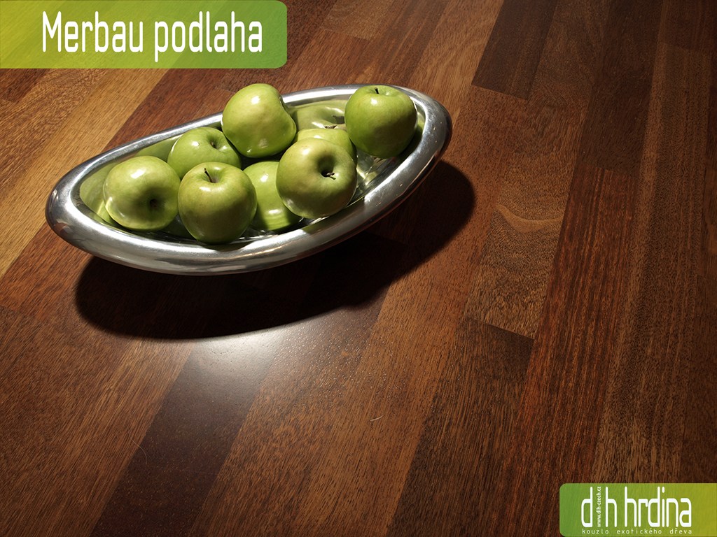 dřevěné podlahy merbau